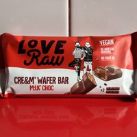 Chocolatina Love Raw Cream Wafer Bar  at Veggie Room in Madrid