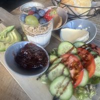 Vegan breakfast   at Coffee Brew Düsseldorf CAFÉ & BAR in Dusseldorf