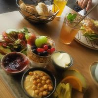 Veganes Frühstück at Coffee Brew Düsseldorf CAFÉ & BAR in Dusseldorf
