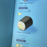   at Planet Sushi in 