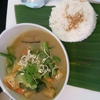 green curry at Veggie Table in Ubud