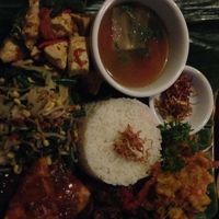 A good sample of everything at Veggie Table in Ubud