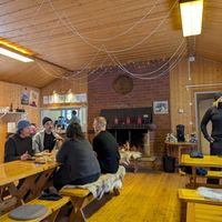  at Hamptjärnsstugan in Umea