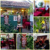 best rice and curry in Galle Fort in Southern province Sri Lanka  at Lucky Fort in Galle
