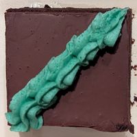 Vegan Peppermint Brownie at The Café in Kennett Square