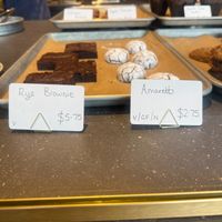 Vegan cookies and brownies! at Tommy's Whole Grain in Vancouver