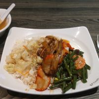 Only $3.50 SGD and all vegan!! at Compassion Vegetarian Cuisine 慈悅素 in Central Singapore