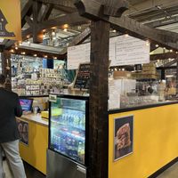 Food stall  at C'est cheez in London