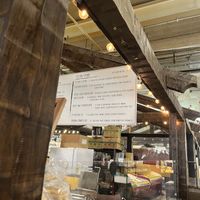 Vegan menu  at C'est cheez in London