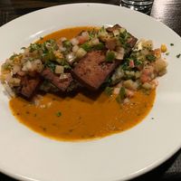 Spicy tofu at Spotlight Cabaret  in Edmonton