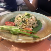 Rice with vegetables   at Bangkok 101 in Phuket