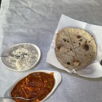 Vegan Vegetable Masala and Vegan Tandoori Roti   at Indian Grill in Pensacola