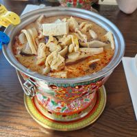 Vegan hotpot (yummyy!!) at Hotpot & Nudeln 大清面馆 in Berlin
