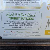 Substitutions at Broken Yolk Cafe in Carlsbad