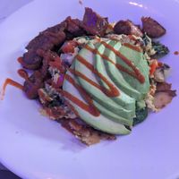 Vegan spicy Bowl at Broken Yolk Cafe in Carlsbad