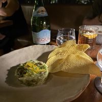 Vegan zucchini guacamole  at Donna in Gianyar