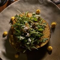 Vegan roasted pumpkin  at Donna in Gianyar