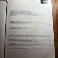 Menu april 2025  at Donna in Gianyar