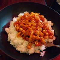 VCC 2025: chana masala at 3rd Shift Kitchen  in Springfield