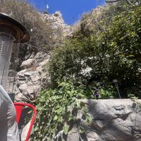 Cool view from outdoor seating  at Bisbee Badassery  in Bisbee