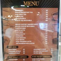 Tea & Coffee at CMB - Fashion Cafe in Colombo