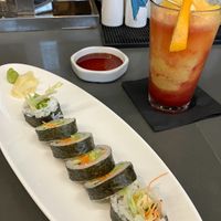 Vegetable Roll (not labeled vegan, but the General Manager checked the ingredients and confirms it is) at Benihana - MOA in Bloomington