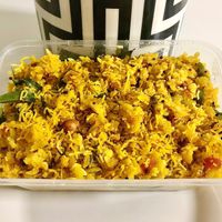 Poha at Brijwasi in Dubai