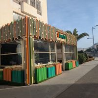 Outside at Restaurant Freshmania in Agadir