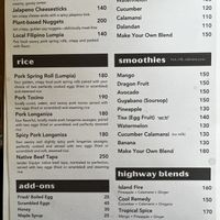   at Highway Cafe in Siquijor