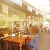 Patio at Farmer and The Cook Cafe in Ojai