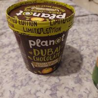 Vegan Dubai ice cream at Pizza Fan  in Rhodes