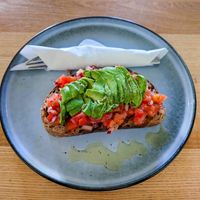 Avocado Bread (vegan version) at Café Morgal at Café Morgal in Brno