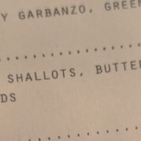Mushroom gnocchi as it's listed on the menu at ATL - One Flew South - Concourse E in Atlanta