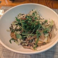 Mushroom gnocchi at ATL - One Flew South - Concourse E in Atlanta