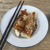 vegan phuket fresh roll   at Pun Te Phuket Food Centre - Local And Street Food Market -ศูนย์อาหารปุ๊นเต๋ภูเก็ต in Phuket