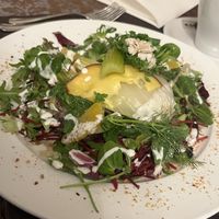 Weihnachtsmenü 2025 - Salat mit Fenchel überbacken  at Petersilchen in Xanten