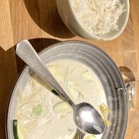 Green curry about halfway throughh  at Asian House in Tromsoe