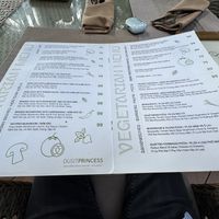 Part of Veggie menu  at Palm Kitchen - Dusit Princess Moonrise Beach Resort in Phu Quoc