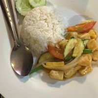 sweet and sour tofu  at Genuine Thai Food in Phuket