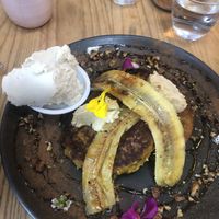 Kumara pancakes at Little Bird Kitchen in Auckland