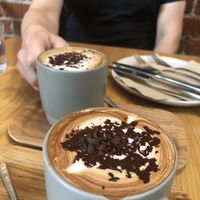 Mocha Macca Mug  at Little Bird Kitchen in Auckland