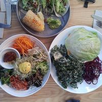 Selection of 3 lunches.  at Little Bird Kitchen in Auckland
