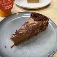 Chocolate cheesecake!  at Little Bird Kitchen in Auckland