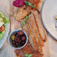 Dinner menu: Mezze plater at Little Bird Kitchen in Auckland
