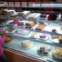 Huge selection of vegan desserts, mostly raw. at Little Bird Kitchen in Auckland