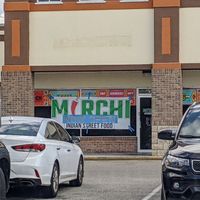 Outside (located in Big Lots shopping center) at Mirchi - Indian Street Food in Winter Garden
