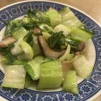 Pak choi and mushrooms   at Cicchetteria Cinese Zhu in Vicenza
