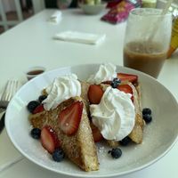 French toastt  at VGarden Caffé in Luquillo