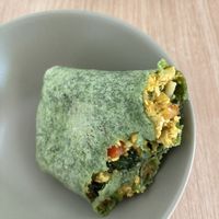 Tofu scramble burrito   at VGarden Caffé in Luquillo