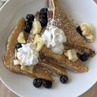 French toastt  at VGarden Caffé in Luquillo